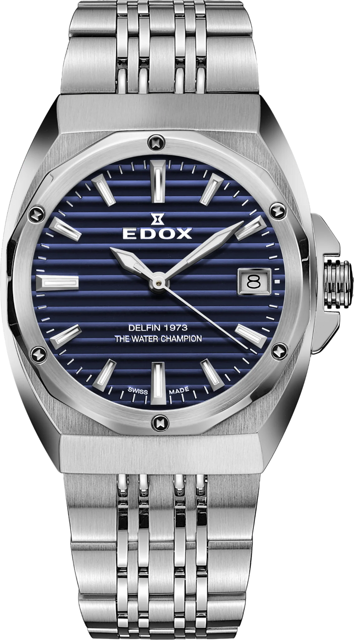 Edox Delfin 1973 Date Damen, 32 mm