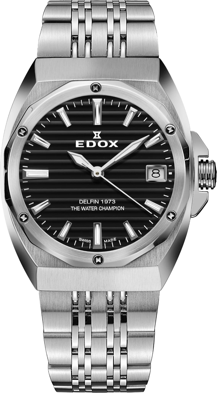 Edox Delfin 1973 Date Damen, 32 mm