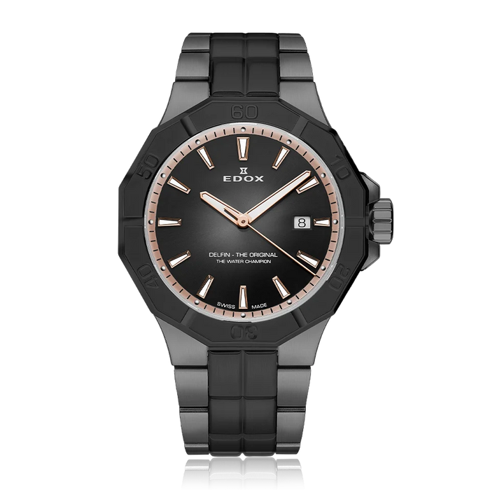 Edox Delfin The Original Date, 43 mm