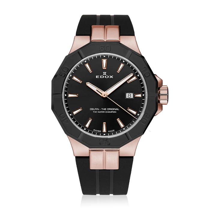 Edox Delfin The Original Date, 43 mm