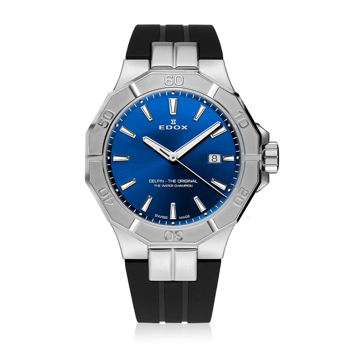 Edox Delfin The Original Date, 43 mm