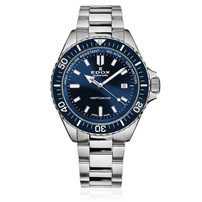 Edox Neptunian Date Automatic, 44 mm