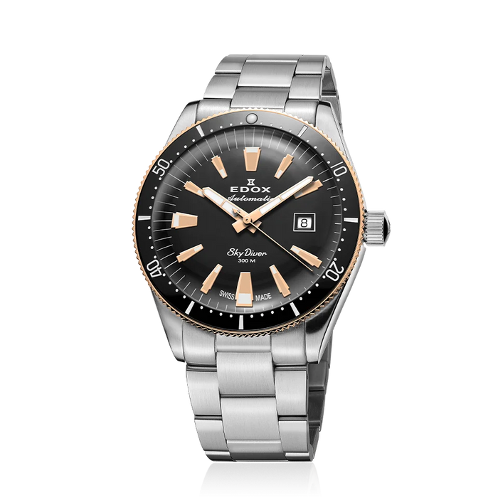 Edox SkyDiver Date Automatic Limited Edition, 42 mm