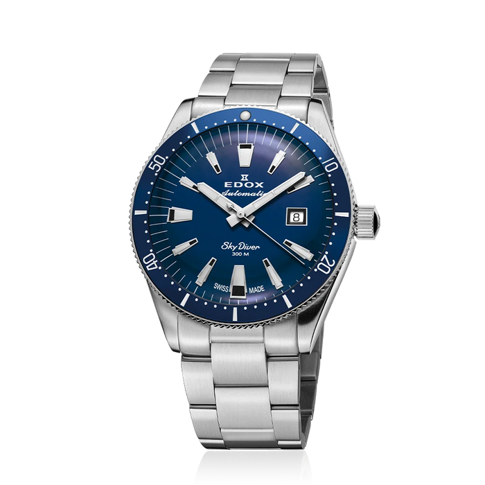 Edox SkyDiver Date Automatic Limited Edition, 42 mm