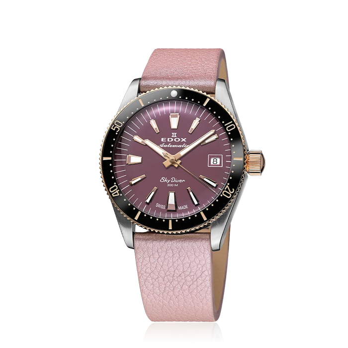 Edox SkyDiver 38 Date Automatic, 38 mm