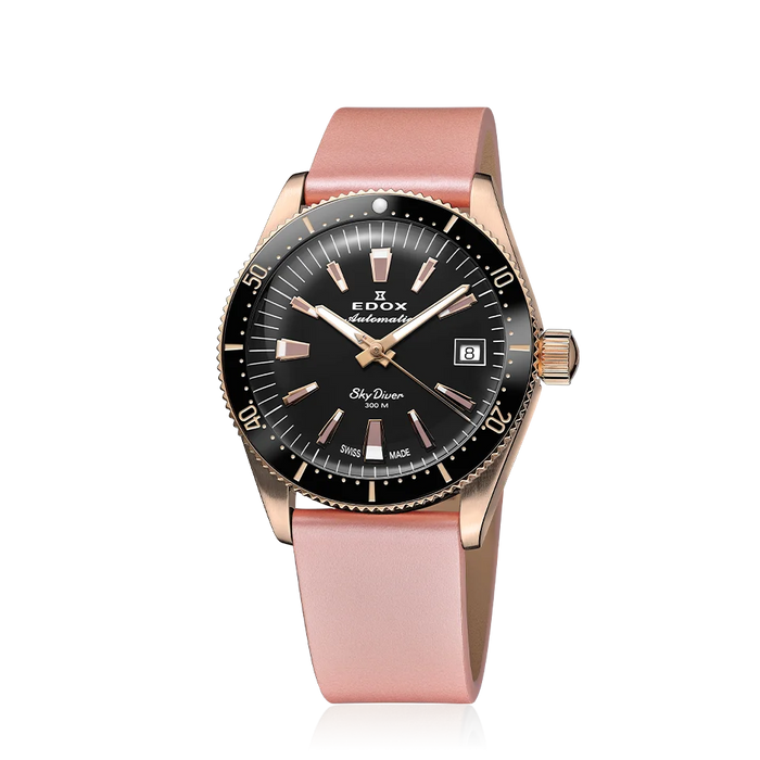 Edox SkyDiver 38 Date Automatic, 38 mm