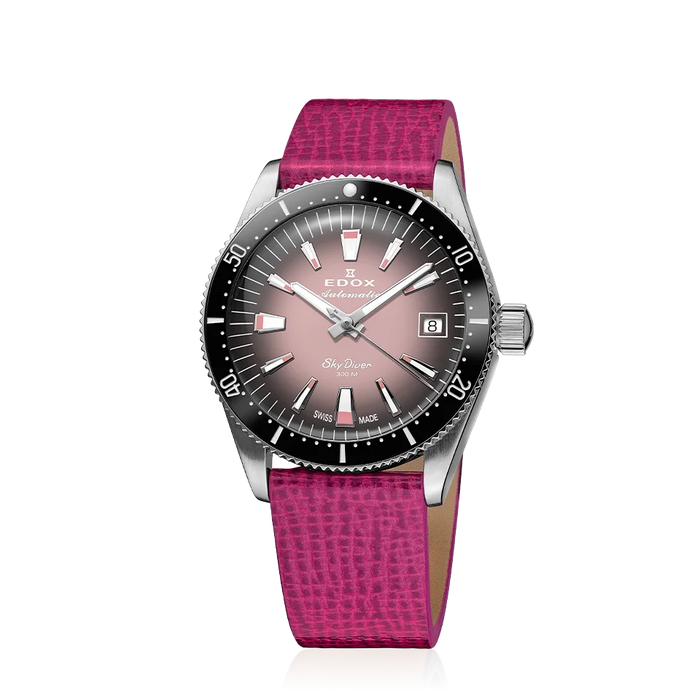 Edox SkyDiver 38 Date Automatic, 38 mm