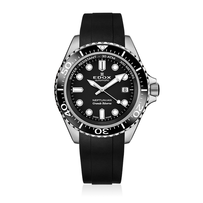Edox Neptunian Grande Reserve Date Automatic, 42 mm