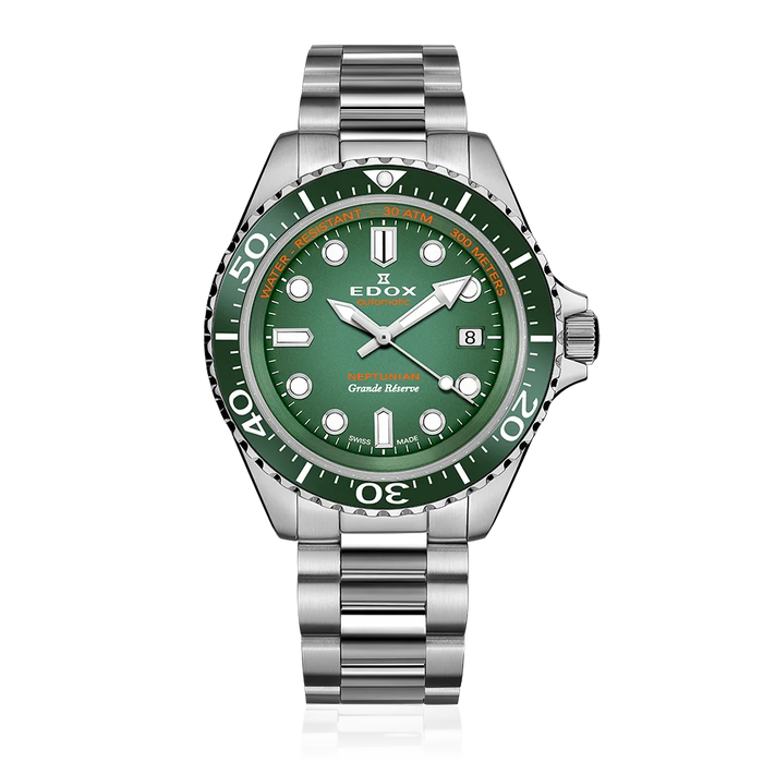 Edox Neptunian Grande Reserve Date Automatic, 42 mm