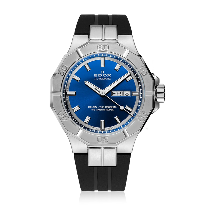 Edox Delfin The Original Day Date Automatic, 43 mm