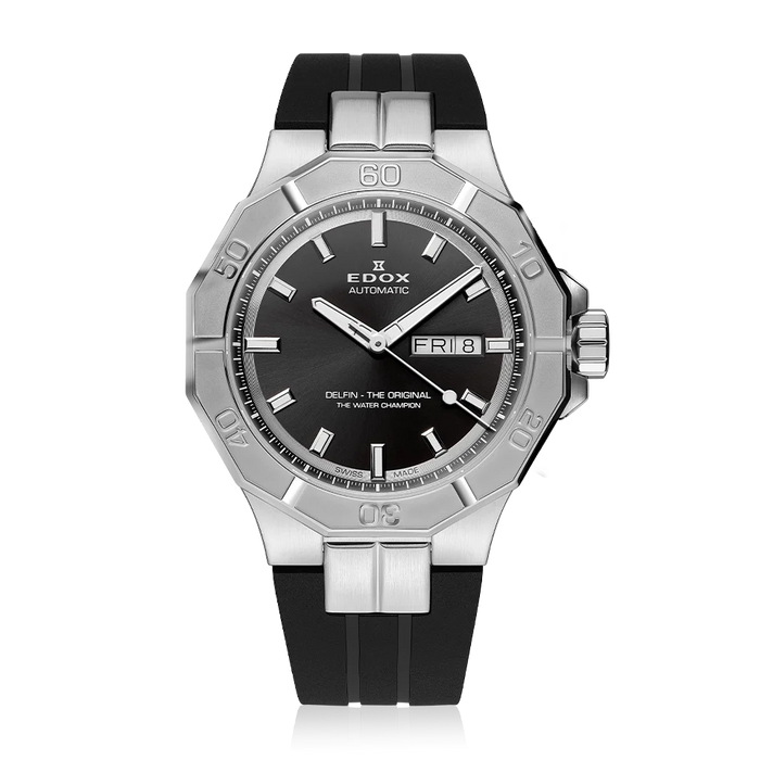 Edox Delfin The Original Day Date Automatic, 43 mm