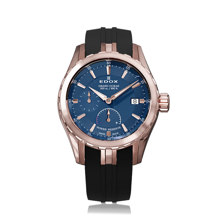 Edox Grand Ocean Small Seconds Power Reserve Automatic, 40 mm