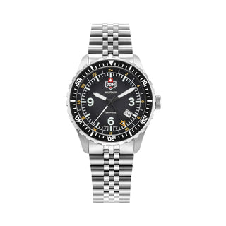 Schwarz, Edelstahlband (JDM-WG028-03)
