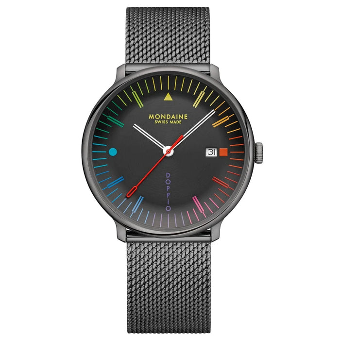Mondaine Doppio, 41 mm