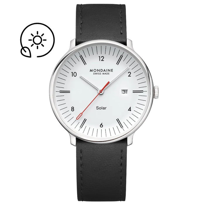 Mondaine Doppio Solar, 41 mm