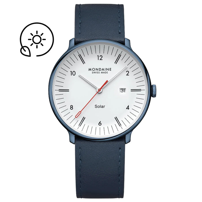 Mondaine Doppio Solar, 41 mm