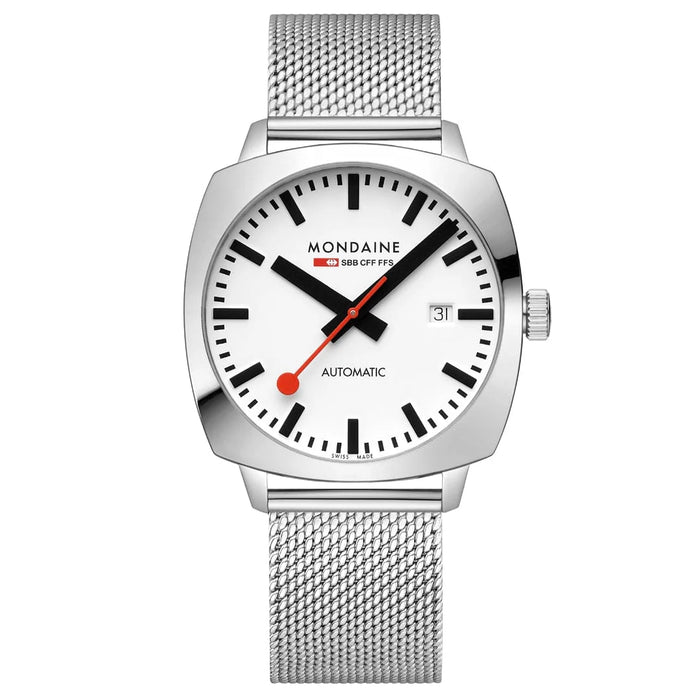 Mondaine SBB Grand Cushion Automatic, 39 mm