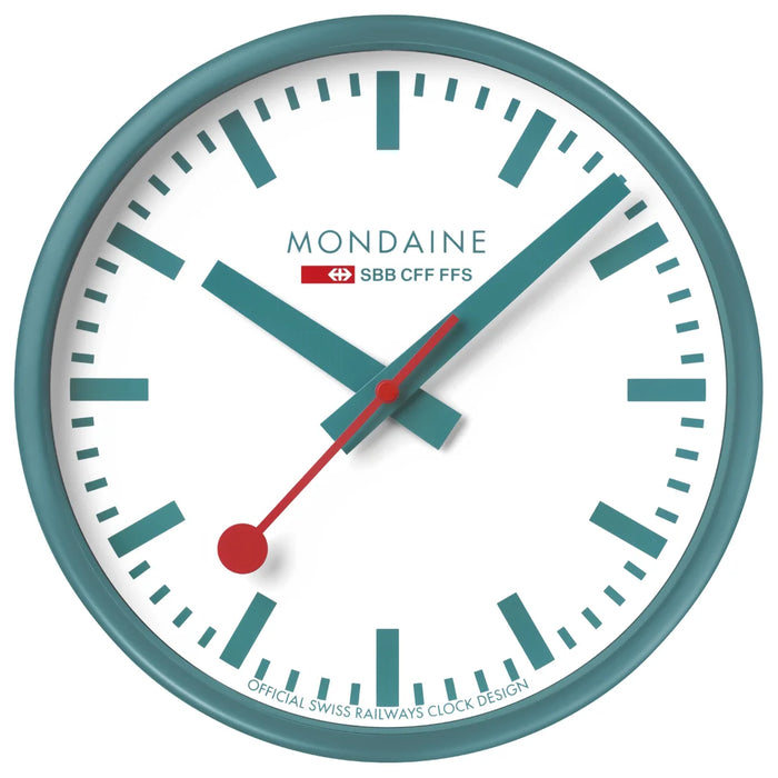 Mondaine SBB stop2go Wi-Fi Wanduhr, 25 cm