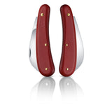 Couteau serpette M, rouge