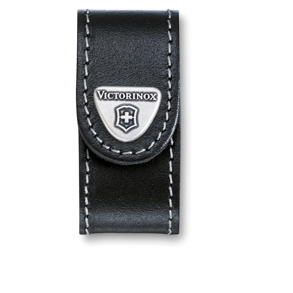 Étui de ceinture en cuir, noir