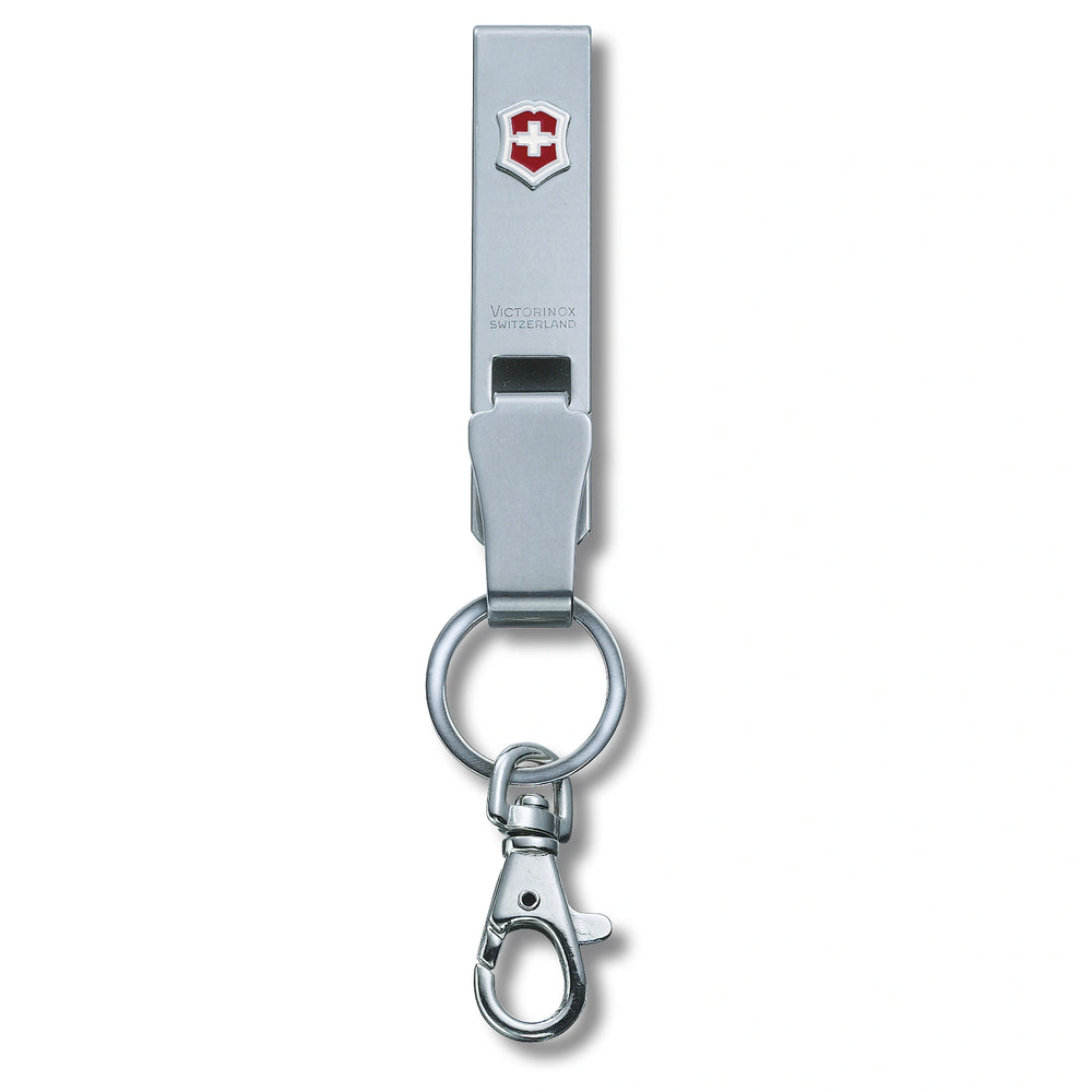Gürtelanhänger Multiclip Metall, silber, Blister