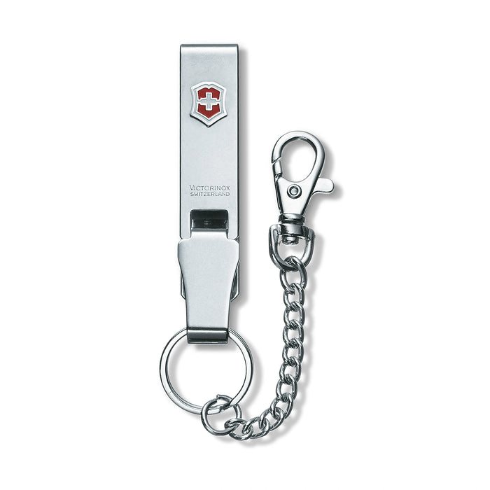Gürtelanhänger Multiclip Metall, silber, Blister