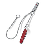 Gürtelanhänger Multiclip Metall, silber