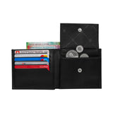 Altius Alox, Deluxe Bi-Fold Wallet, Black