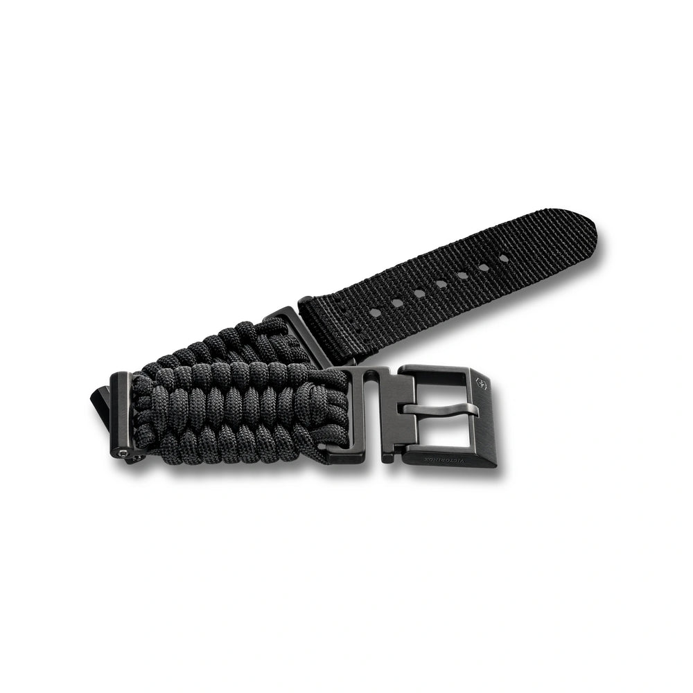 Bracelet Survival Paracord D1 Small, noir